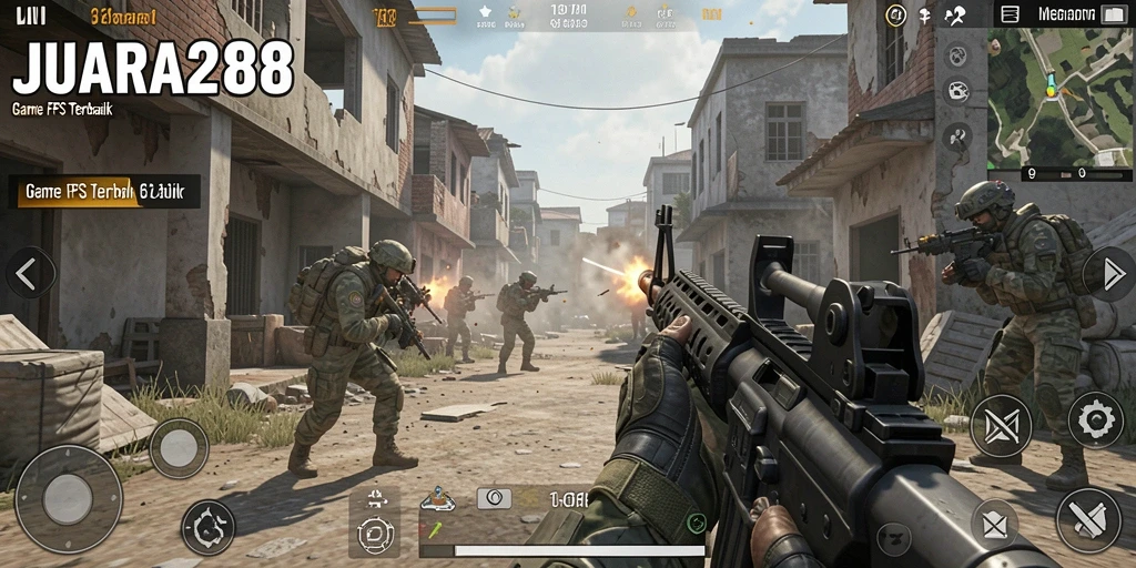 Gameplay menegangkan di JUARA288 dengan aksi FPS yang mendebarkan.