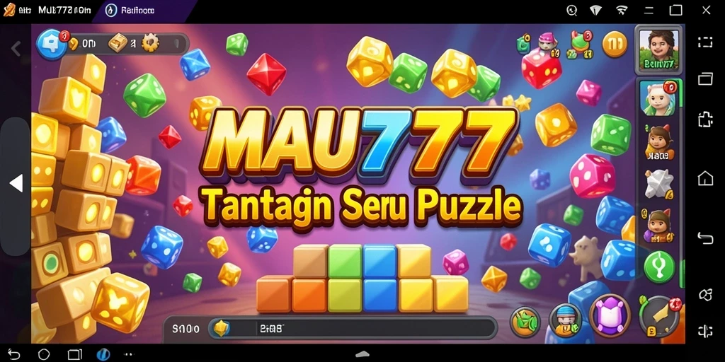 Tangkapan layar gameplay menunjukkan tantangan puzzle yang menarik di MAU777.