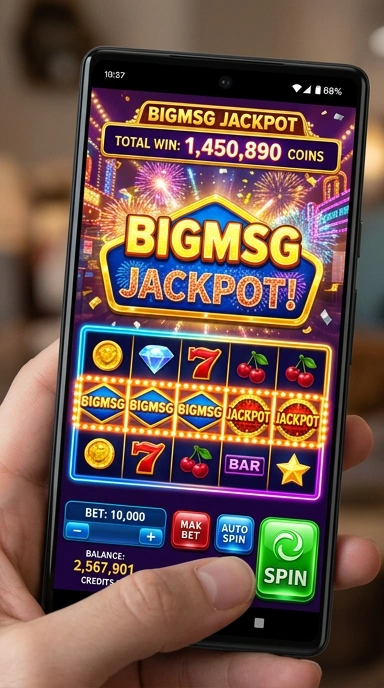 Keamanan aplikasi yang ditawarkan oleh bigmsg ditampilkan dengan jelas.